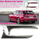 【 送料無料 】 Audi A6 4G C7 ALLroad Quattro / Avant 2011-2019 リア サイドスポイラー アウディ A6(4G) オールロード / アバント 欧車パーツBASE