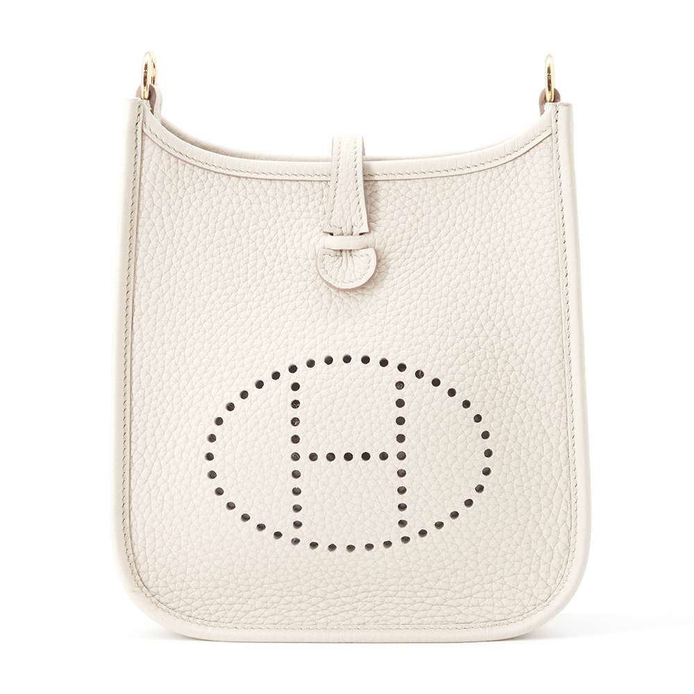 エルメス エブリンTPM アマゾン ベトン/ゴールド金具 トリヨンクレマンス B刻印 【中古】 エルメス エブリン エヴリン エルメス バッグ エルメス レディース HERMES Evelyne HERMES BAGのサムネイル