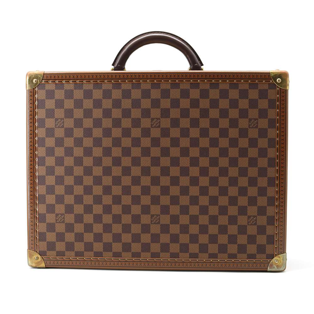 ルイヴィトン トランク ダミエ・エベヌ コトヴィル45 N21341 LOUIS VUITTON ヴィトン 【安心保証】 【中古】 ルイ・ヴィトン ダミエ バッグ メンズ LOUIS VUITTON BAG 中古