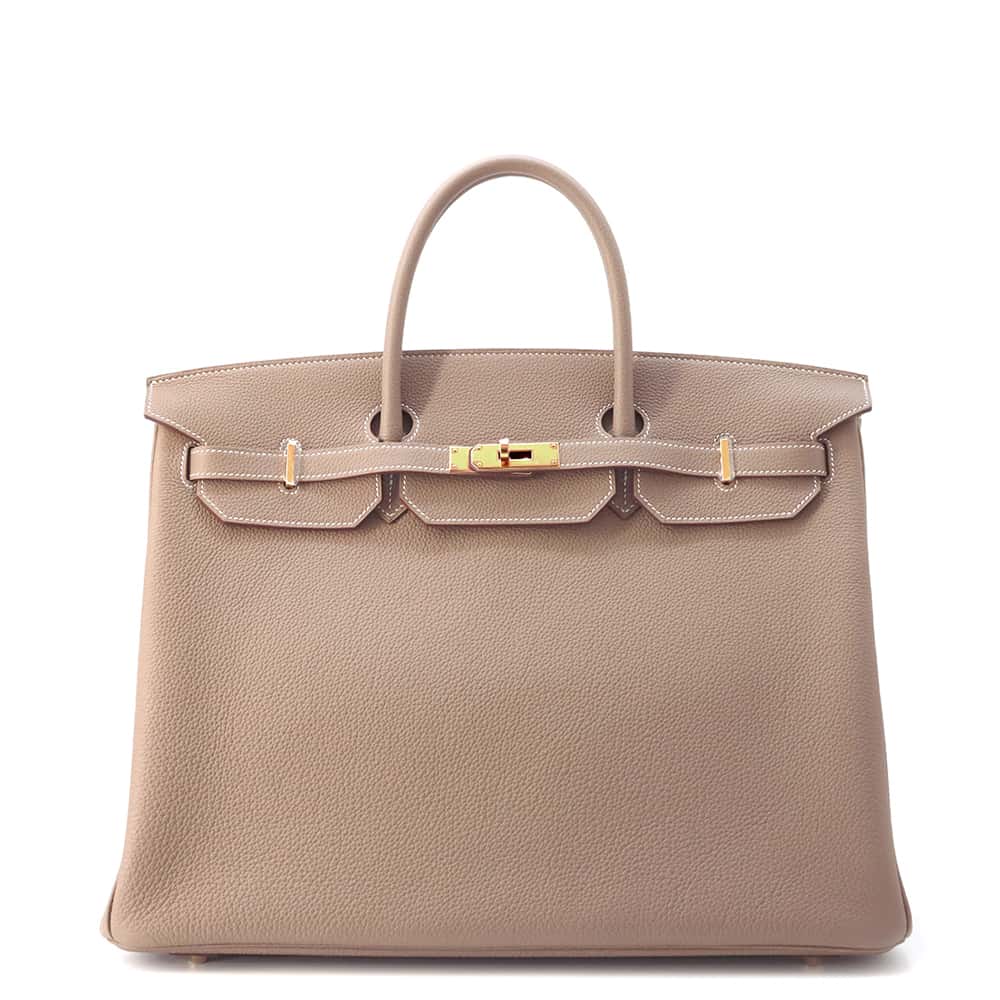 エルメス バーキン40 エトゥープ/ゴールド金具 トゴ W刻印 HERMES Birkin ハンドバッグ エルメス バーキン エルメス バッグ エルメス レディース HERMES Birkin HERMES BAGのサムネイル