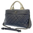 シャネル ハンドバッグ マトラッセ ココマーク ラムスキン A93270 CHANEL 2wayショルダーバッグ 【安心保証】 【中古】 シャネル バッグ シャネル レディース CHANEL BAG 中古