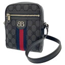 バレンシアガ ショルダーバッグ ザ・ハッカープロジェクト 680129 グッチ BALENCIAGA GUCCI 黒 【中古】 バレンシアガ バッグ バレンシアガ メンズ BALENCIAGA BAG