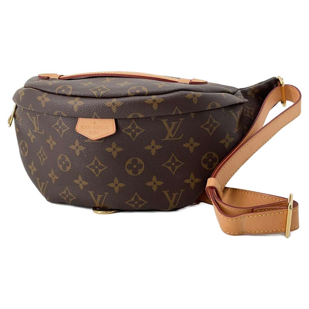 ルイヴィトン ボディバッグ モノグラム バムバッグ M43644 LOUIS VUITTON ヴィトン ウエストポーチ ショルダー ブラック 黒 【安心保証】 【中古】 ルイ・ヴィトン モノグラム ルイ ヴィトン バッグ ルイ ヴィトン LOUIS VUITTON BAG 中古