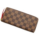 ルイヴィトン 長財布 ダミエ・エベヌ ポルトフォイユ・クレマンス N60534 LOUIS VUITTON スリーズ ルイ・ヴィトン ダミエ ルイ ヴィトン 財布 ルイ ヴィトン レディース LOUIS VUITTON WALLET 新品