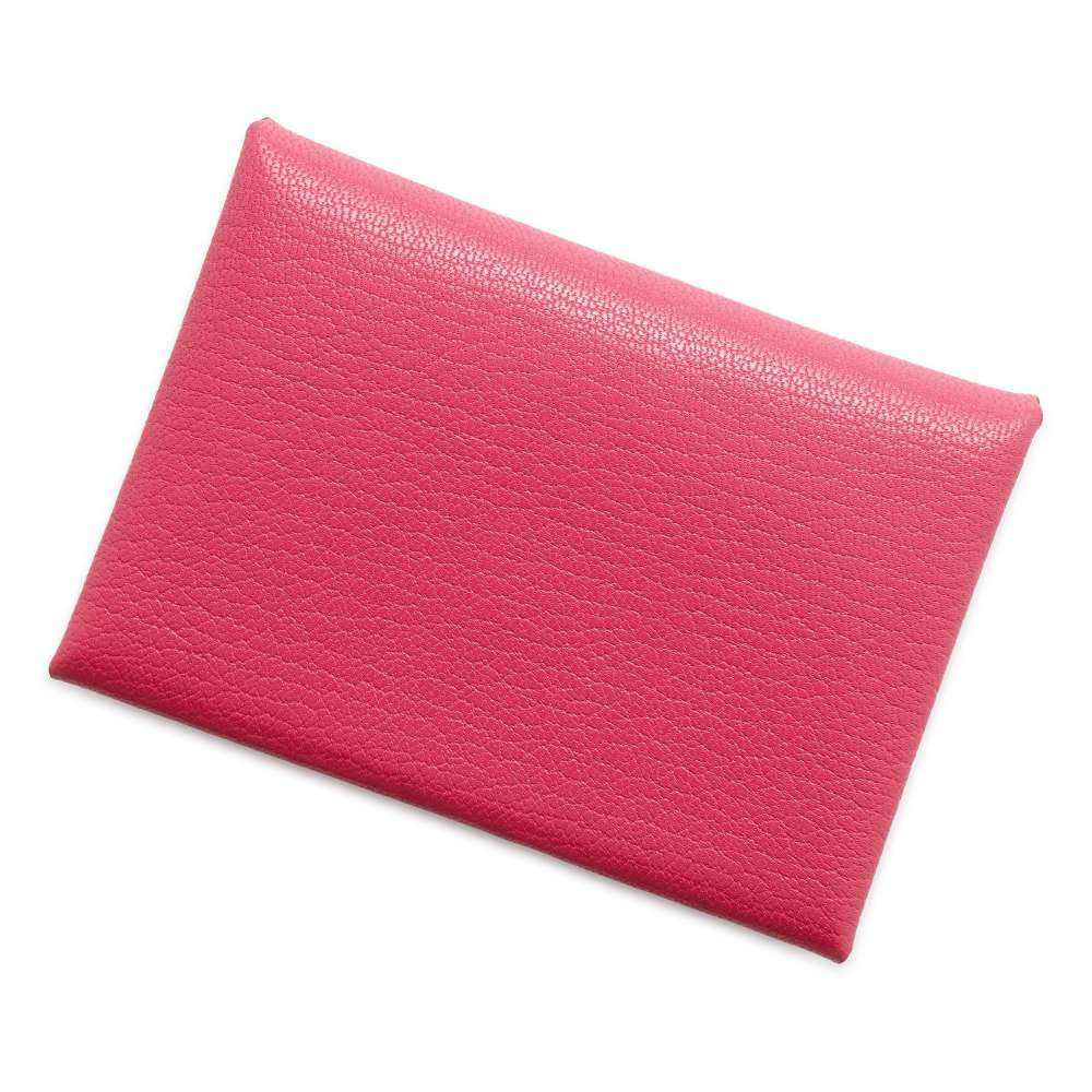 エルメス コインケース カルヴィ デュオ ローズエクストリーム/シルバー金具 シェブルシャムキラ B刻印 財布 エルメス コインケース エルメス HERMESのサムネイル