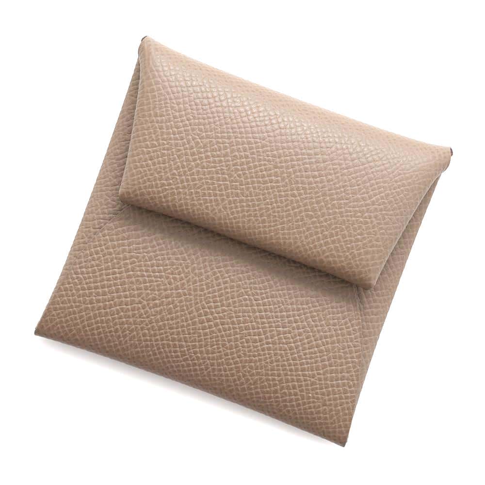 【決算セール開催中】 エルメス コインケース バスティア エトゥープ エプソン B刻印 HERMES 財布 エルメス コインケース エルメス HERMESのサムネイル
