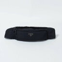 【PRADA/プラダ】ナイロン ウエストバッグ/ボディバッグ ブラック 【安心保証】 【中古】