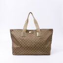 グッチ トートバッグ キャンバス GGキャンバストート 267474 GUCCI 【安心保証】 【中古】