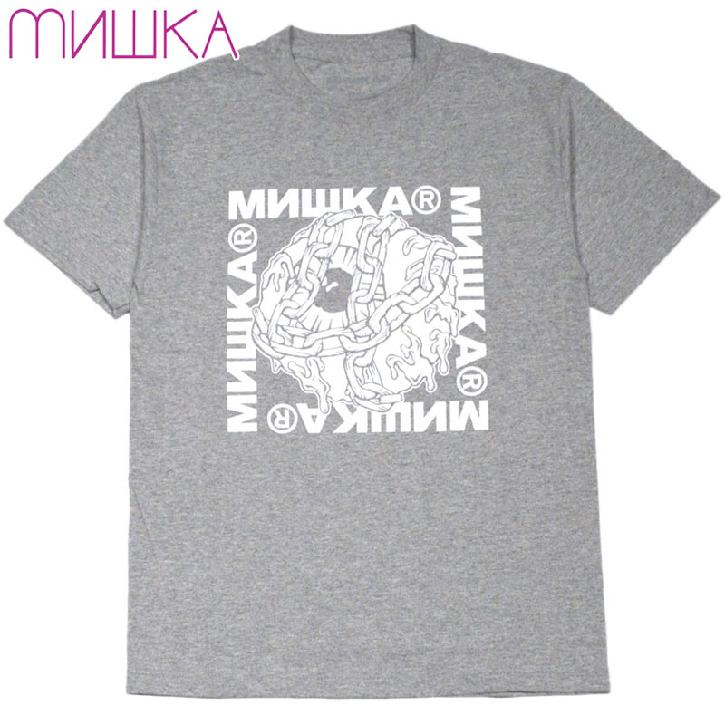 yUSz~VJ MISHKA SHACKLED KEEP WATCH SHIRT(ATHLETIC HEATHER)~VJTVc MISHKATVc ~VJ MISHKA ~VJL[vEHb` MISHKAL[vEHb` KEEPWATCH ڋ.