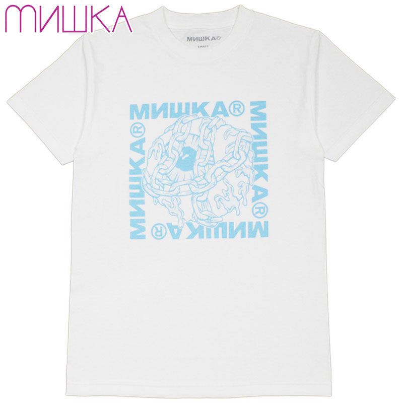 yUSz~VJ MISHKA SHACKLED KEEP WATCH SHIRT(zCg  WHITE)~VJTVc MISHKATVc ~VJ MISHKA ~VJL[vEHb` MISHKAL[vEHb` KEEPWATCH ڋ