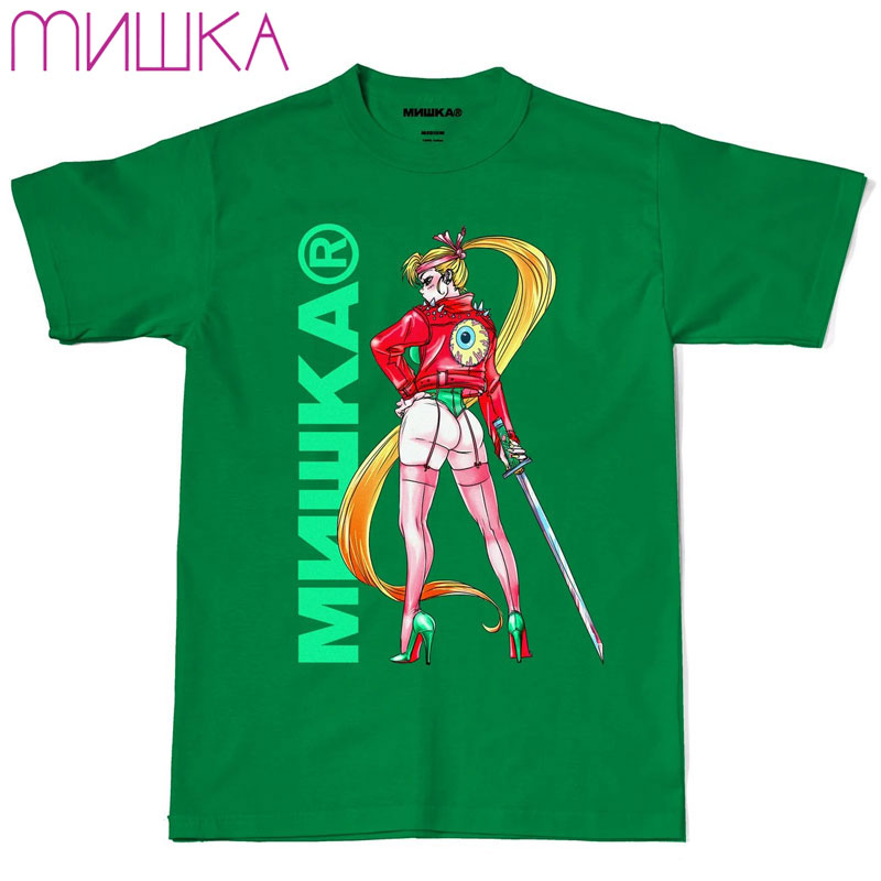 ySTCY Xg1_zyUSz~VJ MISHKA SAMURAI KEEP WATCH TEE(KELLY)~VJTVc MISHKATVc ~VJ MISHKA ~VJL[vEHb` MISHKAL[vEHb` KEEPWATCH ڋ