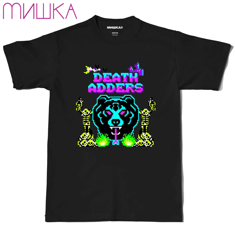 yUSz~VJ MISHKA 8-BIT ADDERS TEE(ubN  BLACK)~VJTVc MISHKATVc ~VJ MISHKA ~VJfXA_[ MISHKAfXA_[ DEATHADDER