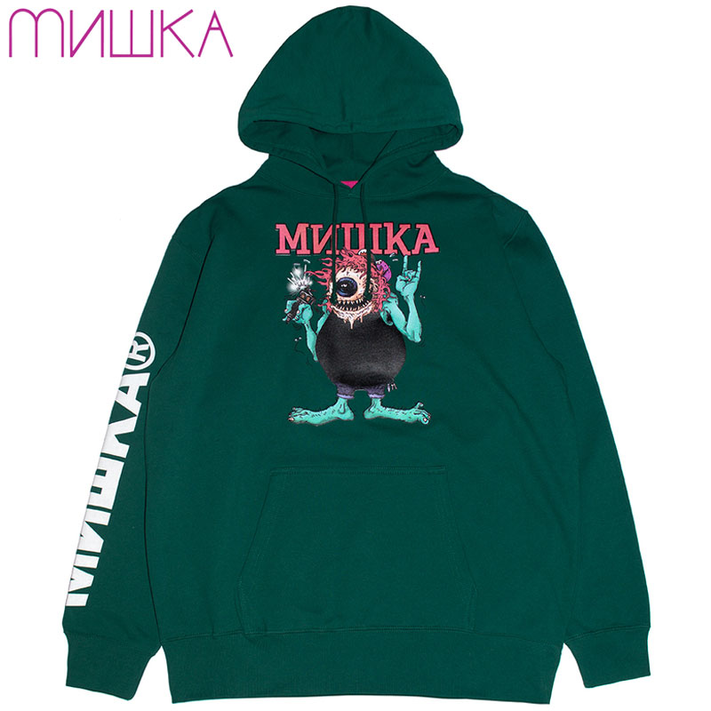 yUSz~VJ MISHKA ROWDY RODDY HOODIE(O[  IVY GREEN)~VJp[J MISHKAp[J ~VJt[fB[ MISHKAt[fB[ L[vEHb` KEEPWACTH ڋ