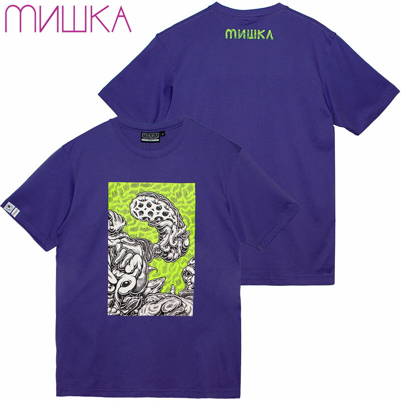 ~VJ MISHKAC MISHKA x MARK DEAN VECA MONSTER GRAPHIC TEE(p[v  PURPLE)~VJTVc MISHKATVc ~VJ MISHKA }[NfB[xJ L[vEHb` KEEPWATCH ڋ