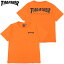 スラッシャー THRASHER HOMETWON POCKET T-SHIRT(オレンジ ORANGE/BLACK)スラッシャーポケットTシャツ THRASHERポケットTシャツ スラッシャーTシャツ THRASHERTシャツ スラッシャーマグロゴ THRASHERマグロゴスラッシャーMAGLOGO THRASHERMAGLOGO 半袖.