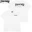 スラッシャー THRASHER HOMETWON POCKET T-SHIRT(ホワイト 白 WHITE/BLACK)スラッシャーポケットTシャツ THRASHERポケットTシャツ スラッシャーTシャツ THRASHERTシャツ スラッシャーマグロゴ THRASHERマグロゴスラッシャーMAGLOGO THRASHERMAGLOGO 半袖