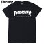 スラッシャー THRASHER MAG LOGO.TEE(ブラック BLACK WHITE)スラッシャーTシャツ THRASHERTシャツ スラッシャーマグロゴ THRASHERマグロゴスラッシャーMAGLOGO THRASHERMAGLOGO 半袖 MAG LOGO マグロゴ