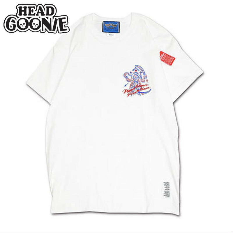 wbhO[j[ HEADGOONIE PIRATE PINSTRIPE T-shirts(zCg  WHITE)wbhO[j[TVc HEADGOONIETVc wbhO[j[ HEADGOONIE