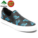 【30 OFF】エメリカ EMERICA WINO G6 SLIP-ON x SANTA CRUZ(BLUE/BLACK/WHITE)エメリカスリッポン EMERICAスリッポン エメリカスニーカー EMERICAスニーカー エメリカシューズ EMERICAシューズ エメリカ靴 EMERICA靴 サンタクルーズコラボ SANTACRUZコラボ