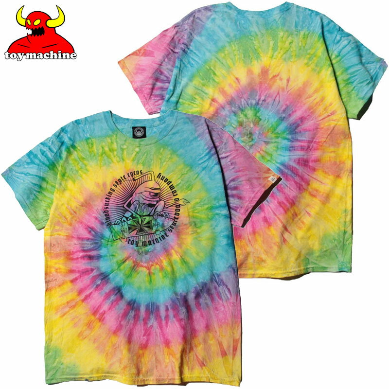 gC}V[ TOY MACHINE SKATE CYCO TIE-DYE TEE(SATURN)gC}V[TVc TOY MACHINETVc gC}V[ TOY MACHINE