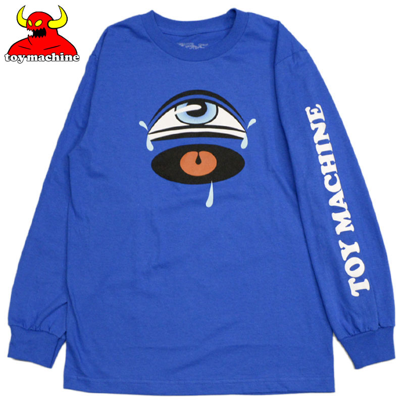 yUSzgC}V[ TOY MACHINE CRY SECT LONG SLEEVE(u[  ROYAL BLUE)gC}V[T TOY MACHINET gC}V[ TOY MACHINE OTVc LONGSLEEVE OX[u