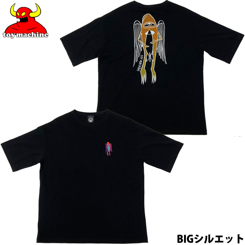 gC}V[ TOY MACHINE WINGED SECT ROCKT EMBROIDERY SS TEE(ubN  BLACK)gC}V[TVc TOY MACHINETVc gC}V[eB[Vc TOY MACHINEeB[Vc rbOVGbg