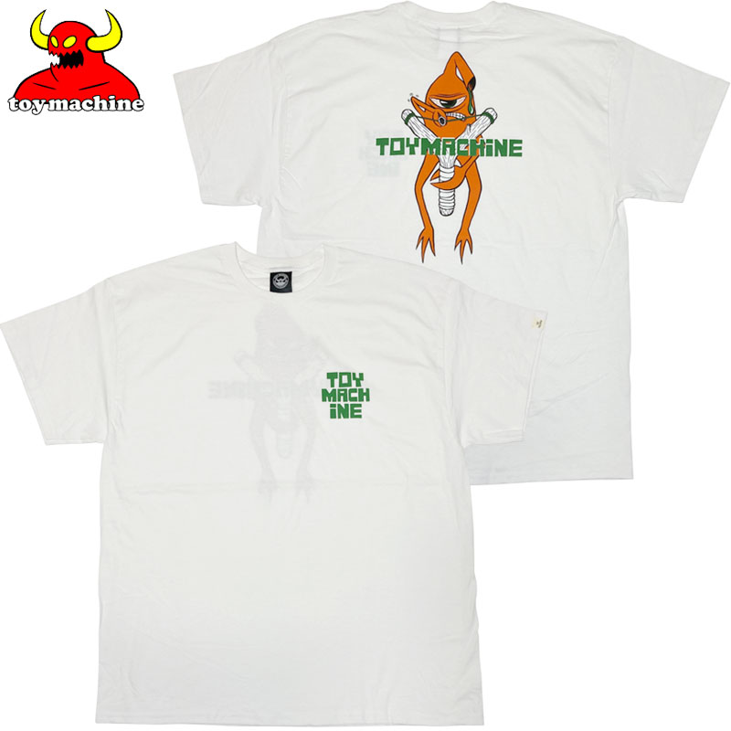 gC}V[ TOY MACHINE SLING SHOT SS TEE(zCg  WHITE)TOY MACHINETVc gC}V[TVc TOY MACHINEeB[Vc gC}V[eB[Vc TOYMACHINE