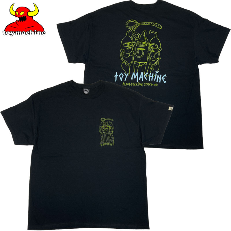 トイマシーン TOY MACHINE PLAYERS SECT SS TEE(ブラック 黒 BLACK)TOY MACHINETシャツ トイマシーンTシャツ TOY MACHINEティーシャツ ..