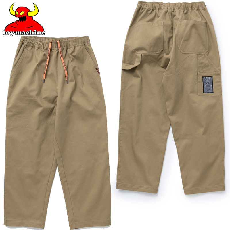 yXLTCYXg1_z gC}V[ TOY MACHINE TWILL CARPENTER PANTS(KHAKI)gC}V[{g TOY MACHINE{g gC}V[J[y^[pc TOY MACHINEJ[y^[pc