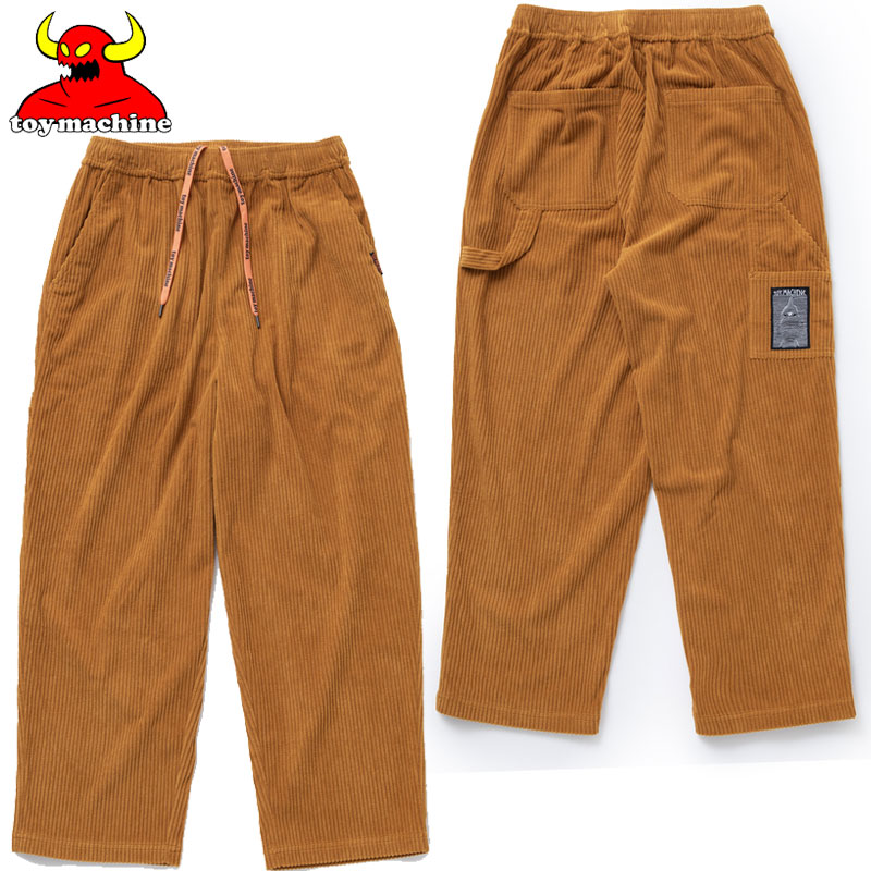  gC}V[ TOY MACHINE CORDUROY CARPENTER PANTS(MUSTARD)gC}V[{g TOY MACHINE{g gC}V[J[y^[pc TOY MACHINEJ[y^[pc R[fCpc R[fC