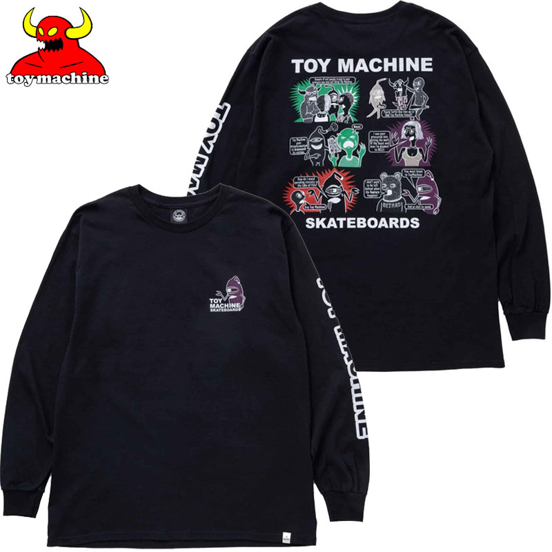 gC}V[ TOY MACHINE TOYMACHINE TRACT LONG TEE(ubN  BLACK)gC}V[T TOY MACHINET gC}V[eB[ TOY MACHINEeB[ LONGSLEEVE OX[u