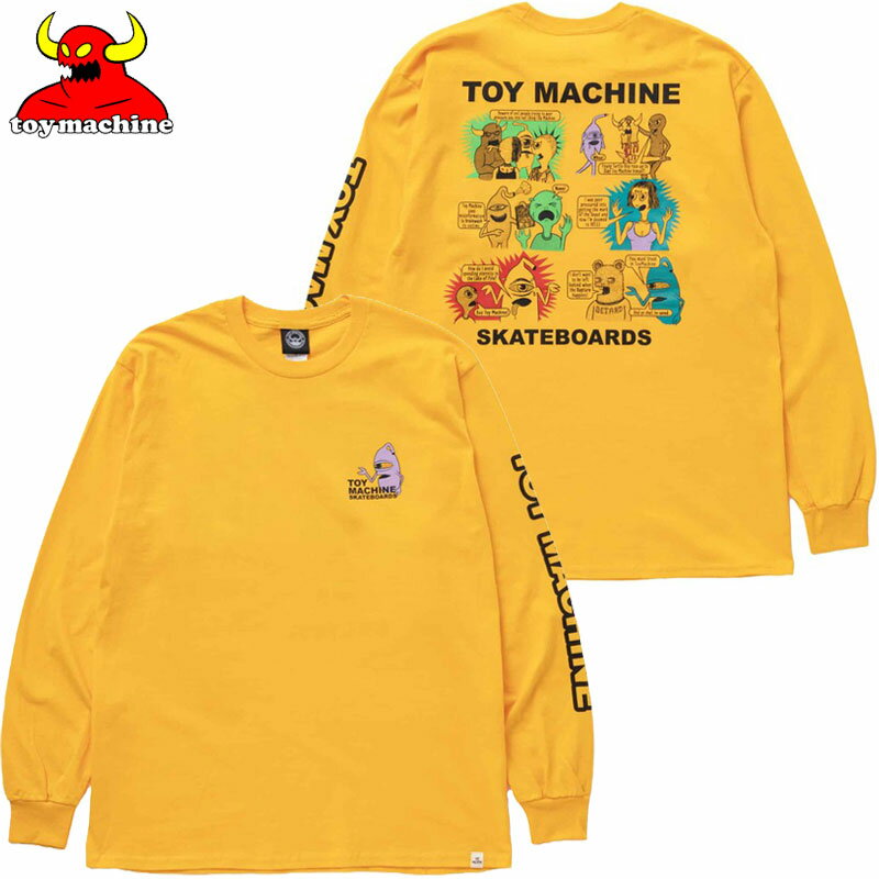 gC}V[ TOY MACHINE TOYMACHINE TRACT LONG TEE(S[h GOLD)gC}V[T TOY MACHINET gC}V[eB[ TOY MACHINEeB[ LONGSLEEVE OX[u