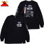 トイマシーン TOY MACHINE VACCINE GET INJECTED LONG TEE(ブラック 黒 BLACK)トイマシーンロンT TOY MACHINEロンT トイマシーンロンティー TOY MACHINEロンティー LONGSLEEVE ロングスリーブ