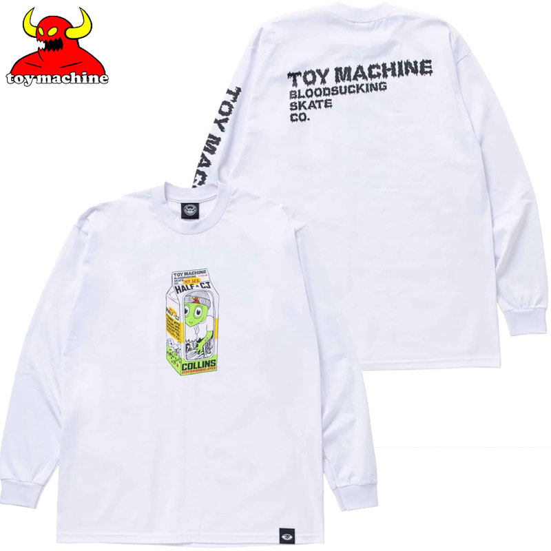 gC}V[ TOY MACHINE HEAVY WEIGHT TOY DOLL CJ COLLINS LONG TEE(zCg  WHITE)gC}V[T TOY MACHINET gC}V[eB[ TOY MACHINEeB[ LONGSLEEVE OX[u wr[EGCg