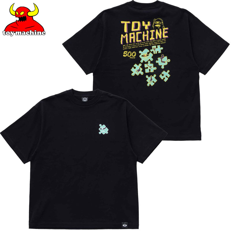 gC}V[ TOY MACHINE HEAVY WEIGHT PUZZLE SS TEE(ubN  BLACK)TOY MACHINETVc gC}V[TVc TOY MACHINEeB[Vc gC}V[eB[Vc wr[EGCg