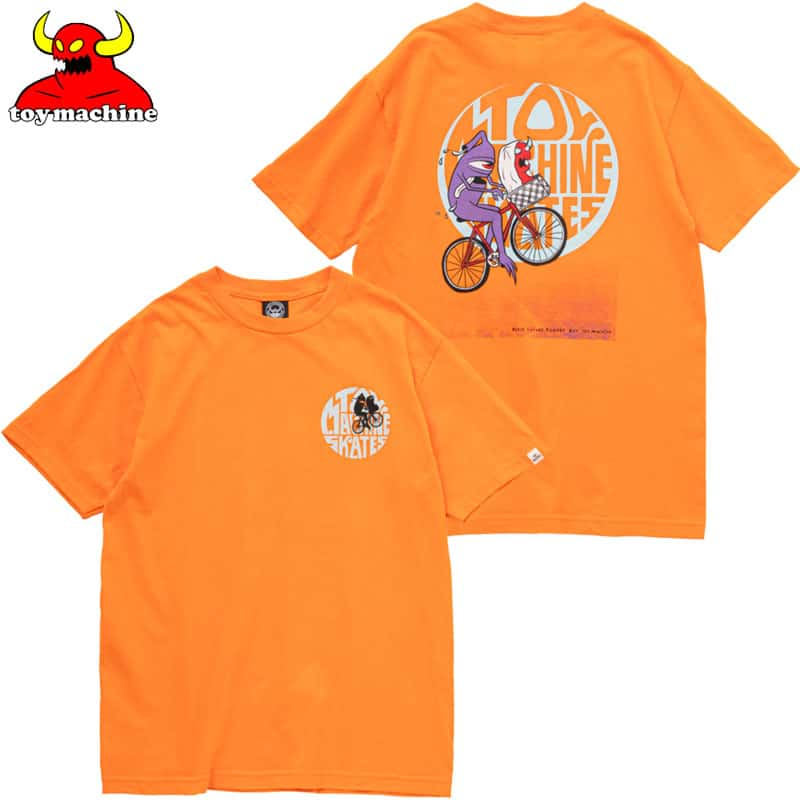 gC}V[ TOY MACHINE BIKE SECT SS TEE(IW ORANGE)TOY MACHINETVc gC}V[TVc TOY MACHINE gC}V[