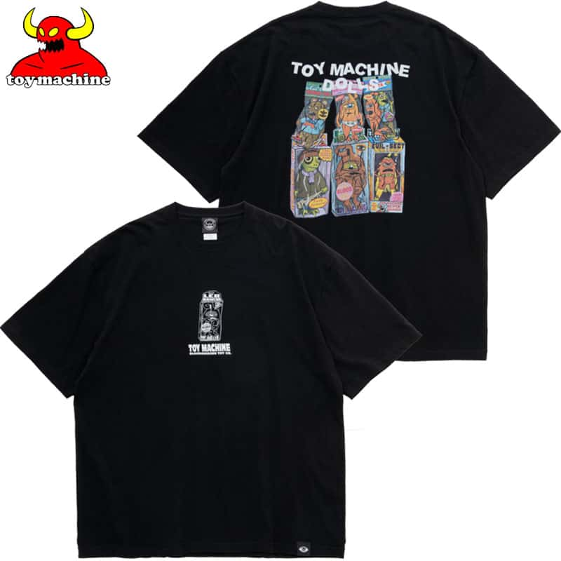 gC}V[ TOY MACHINE WIDE TOYMACHINE DOLLS SS TEE(ubN  BLACK)TOY MACHINETVc gC}V[TVc TOY MACHINE gC}V[ rbOVGbg