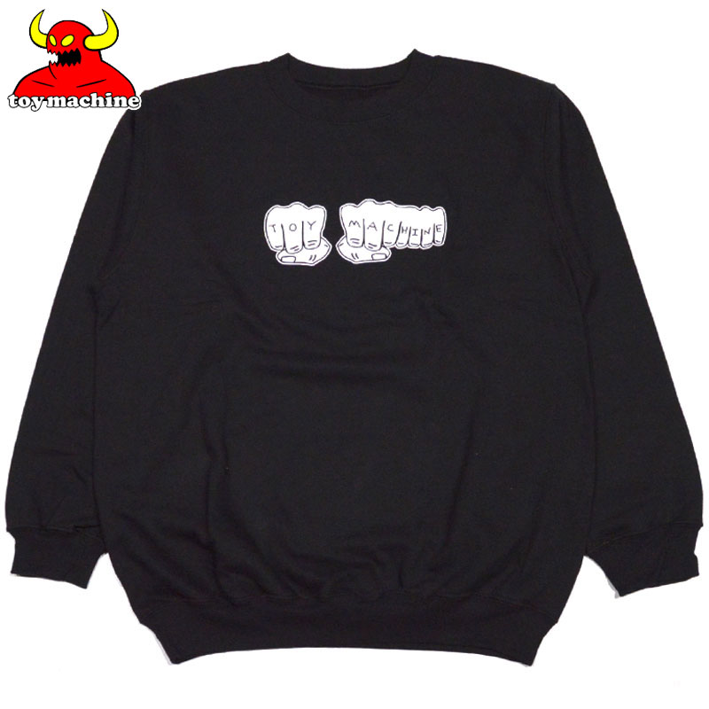 yUSzgC}V[ TOY MACHINE TM FISTS 2019 CREW SWEATSHIRT(ubN  BLACK)gC}V[XEFbg TOY MACHINEXEFbg TOY MACHINEg[i[ gC}V[g[i[ gC}V[N[lbN TOY MACHINEN[lbN TOYMACHINE.