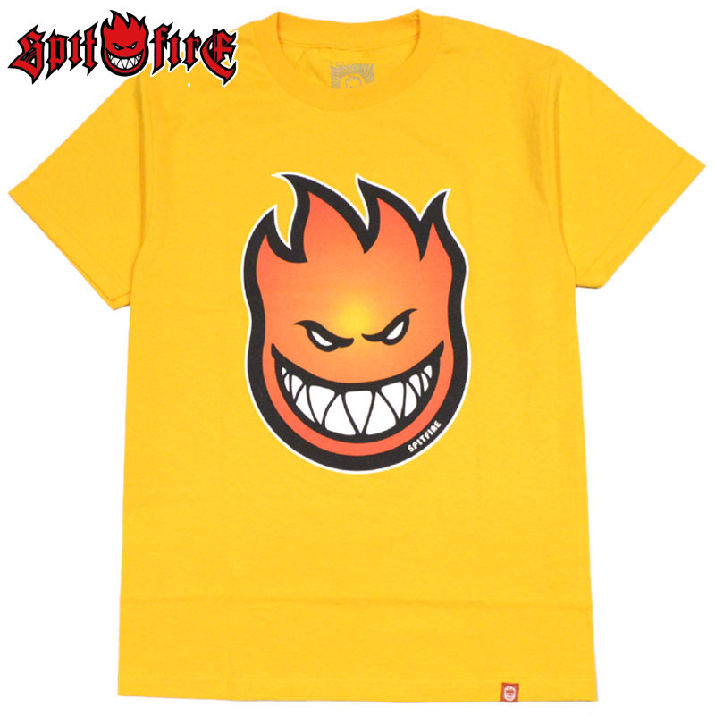 yMTCY Xg1_zXsbgt@C[EB[ SPITFIRE WHEELS BIGHEAD FADE FILL TEE(S[h GOLD)Xsbgt@CATVc SPIT FIRETVc Xsbgt@CA SPIT FIRE