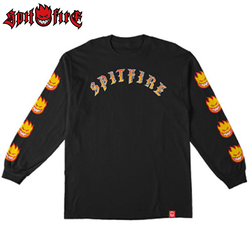 Xsbgt@C[EB[ SPITFIRE WHEELS OLDE E BIGHEAD FILL SLEEVE LONGSLEEVE TEE(ubN  BLACK)Xsbgt@CAT SPIT FIRET Xsbgt@CAOTVc SPIT FIREOTVc Xsbgt@CAOX[u SPIT FIREOX[u