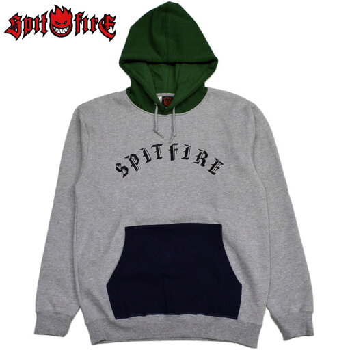 スピットファイヤーウィール SPITFIRE WHEELS OLD E HOODIED ( グレー GREY ) スピットファイアパーカ SPIT FIREパーカ スピットファイア長袖 SPIT FIRE長袖 スピットファイヤーウィール SPITFIRE WHEELS OLD E HOODIED ( グレー GREY ) スピットファイアパーカ SPIT FIREパーカ スピットファイア長袖 SPIT FIRE長袖