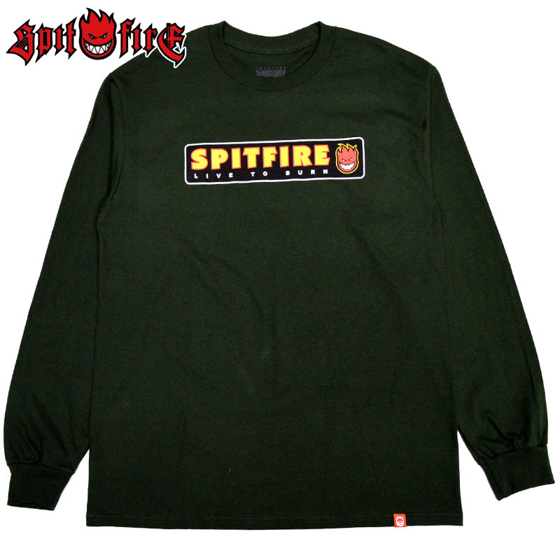 Xsbgt@C[EB[ SPITFIRE WHEELS LTB L/S T-SHIRT(O[  FOREST GREEN)Xsbgt@C[EB[YT SPITFIRE WHEELST Xsbgt@C[EB[Y SPITFIRE WHEELS OX[u