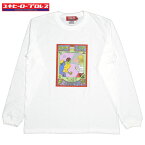 ユキヒーロープロレス WARP別注 DOKUGIRI ロンT(ホワイト 白 WHITE)ユキヒーロープロレスロングTシャツ ユキヒーロープロレスロンT ユキヒーロープロレス長袖 ユキヒーロー長袖