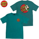 T^N[Y SANTA CRUZ BEWARE DOT REGULAR T-SHIRT(O[  TEAL)T^N[YTVc SANTA CRUZ TVc T^N[Y SANTA CRUZ