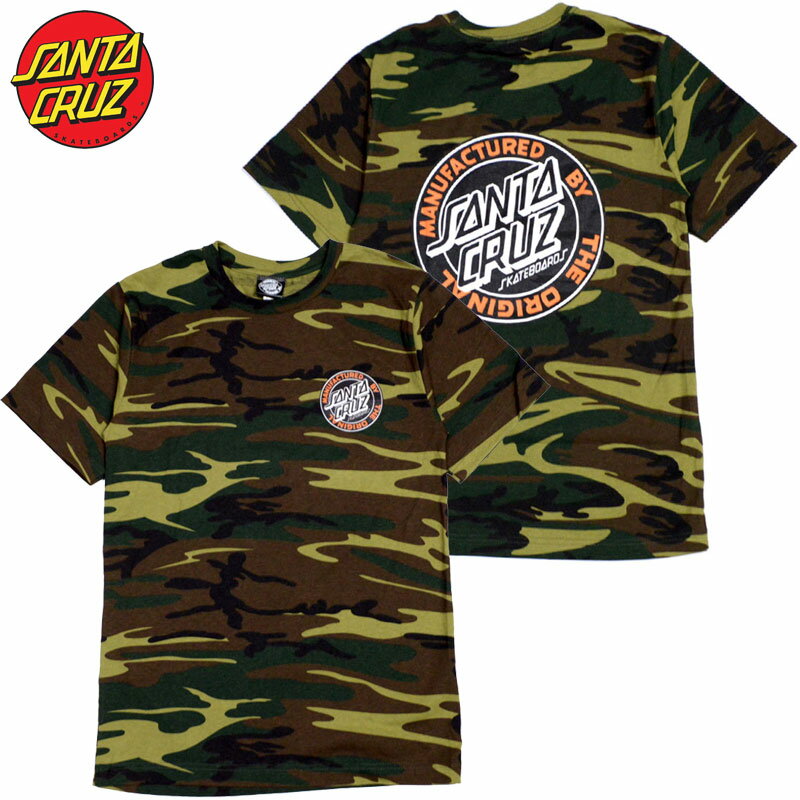 T^N[Y SANTA CRUZ MFG DOT TEE(CAMO)T^N[YTVc SANTA CRUZ TVc T^N[Y SANTA CRUZ