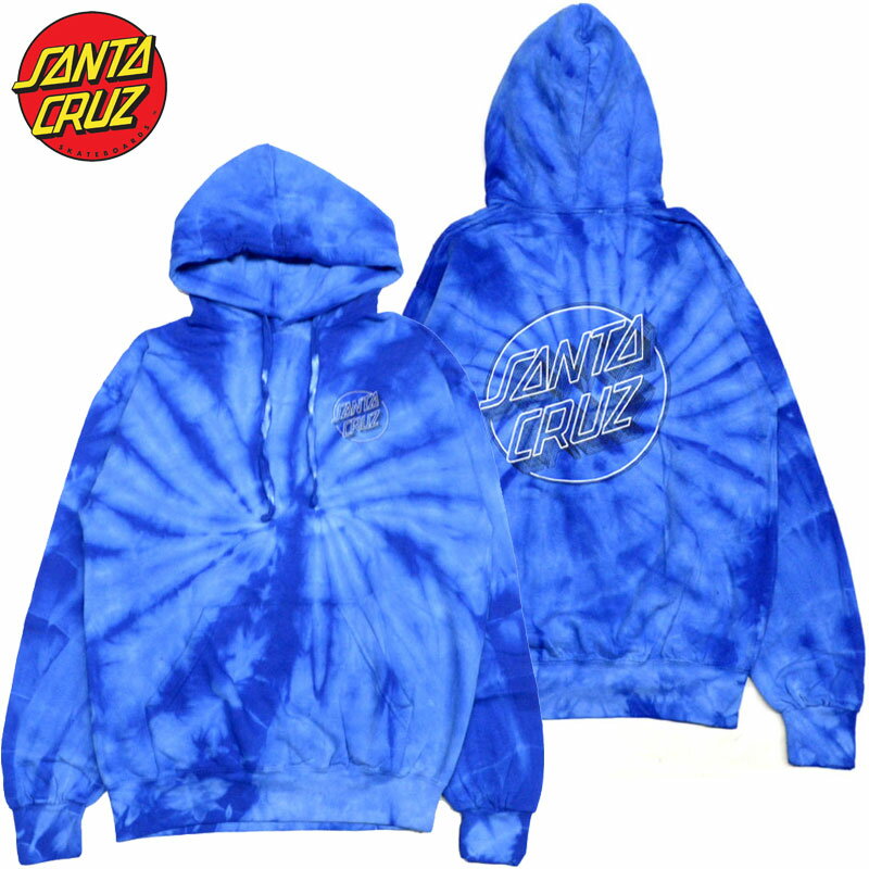 T^N[Y SANTA CRUZ LINER DOT PULLOVER HOOD(SPIDER ROYAL)T^p[J SANTACRUZp[J T^vI[o[ SANTACRUZvI[o[