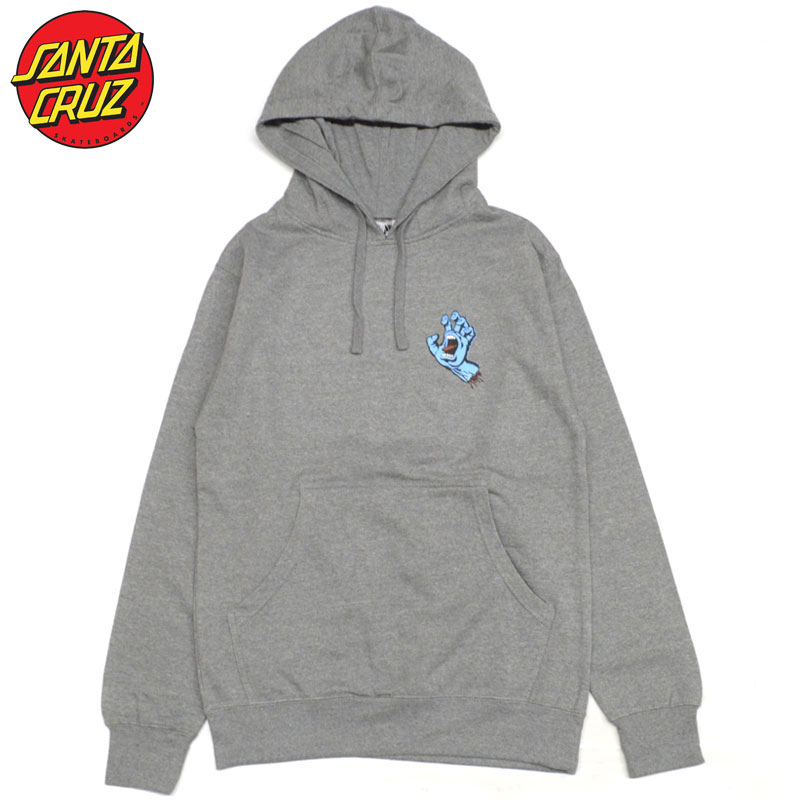 T^N[Y SANTA CRUZ SCREAMING MINI HAND PULLOVER HOOD(O[ GUNMETAL HEATHER)T^p[J SANTACRUZp[J T^vI[o[ SANTACRUZvI[o[ XN[~Onh