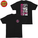 T^N[Y SANTA CRUZ ROSKOPP RIGID FACE T-SHIRT(ubN  BLACK)T^N[YTVc SANTA CRUZ TVc T^N[YeB[Vc SANTA CRUZeB[Vc