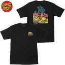 サンタクルーズ SANTA CRUZ SCREAMING HAND DIVIDE T-SHIRT(ブラック 黒 BLACK)サンタクルーズTシャツ SANTA CRUZ Tシャツ サンタクルーズティーシャツ SANTA CRUZティーシャツ