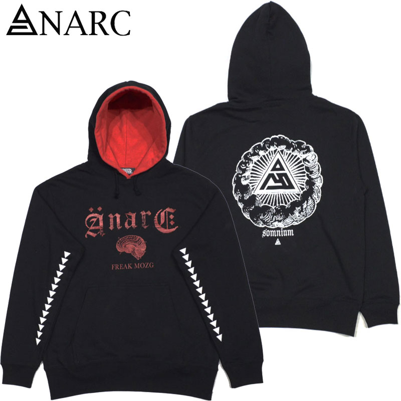 Ai[N ANARC FREAK MOZG PARKA(ubN  BLACK RED)Ai[Np[J ANARCp[J Ai[NvI[o[ ANARCvI[o[ Ai[NXEFbgp[J ANARCXEFbgp[J